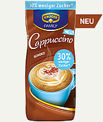 KRÜGER FAMILY Cappuccino Schoko, zuckerreduziert