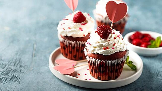 Rezept - vegane Red Velvet Cupcakes