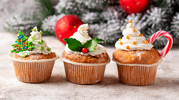 Rezept - Weihnachtliche Chai Latte Spekulatius Muffins